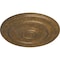 Ekena Millwork Kepler Traditional Ceiling Medallion (For Canopies up to 5 1/4"), 23 5/8"OD x 1 3/4"P, Rubbed Bronze CM24KPRZS - alternate 2